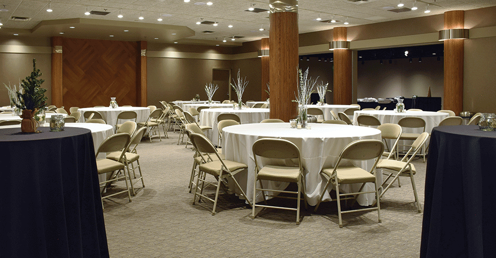 MAR decorated for a party