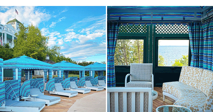 Vern Yip redesign of the Esther Williams Pool at Grand Hotel