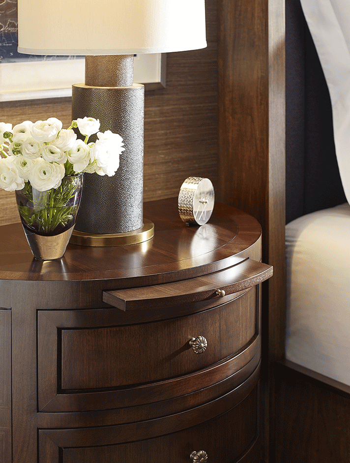 Hickory Chair David Phoenix Lanesborough bedside table