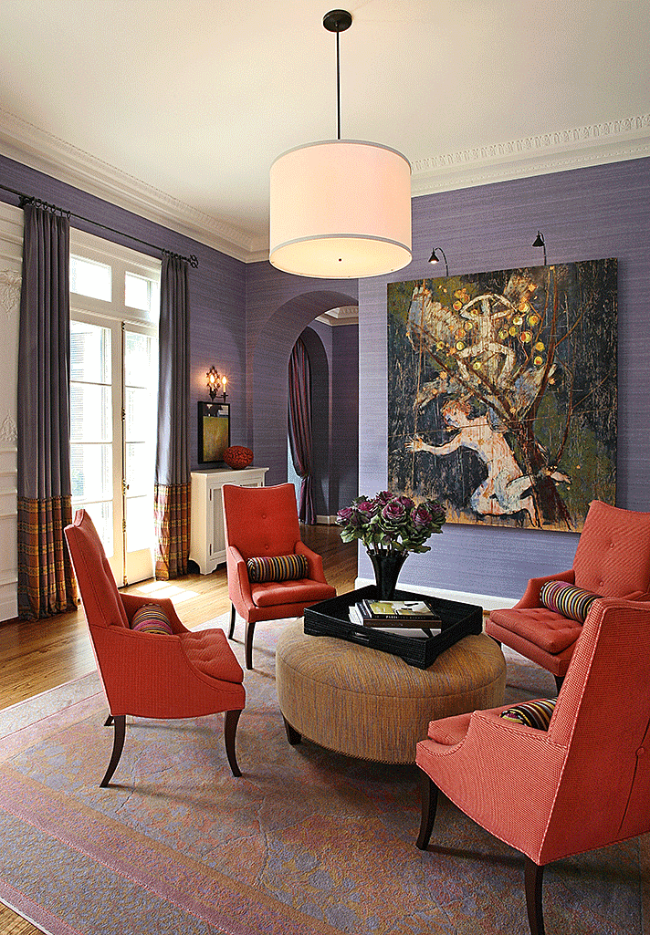 Design by Kathleen McGovern Studio of Interior Design, Photograph by Jeff Garland