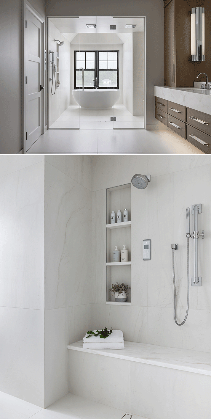 Designed by Ellwood Interiors. Photography by Martin Vecchio.