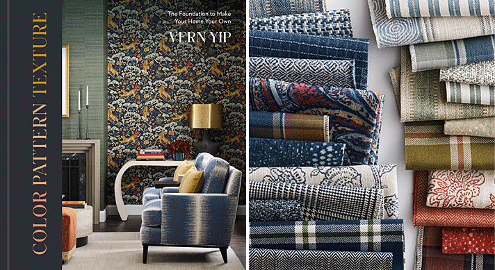 Color Pattern Texture by Vern Yip. Vern Yip Trend fabrics