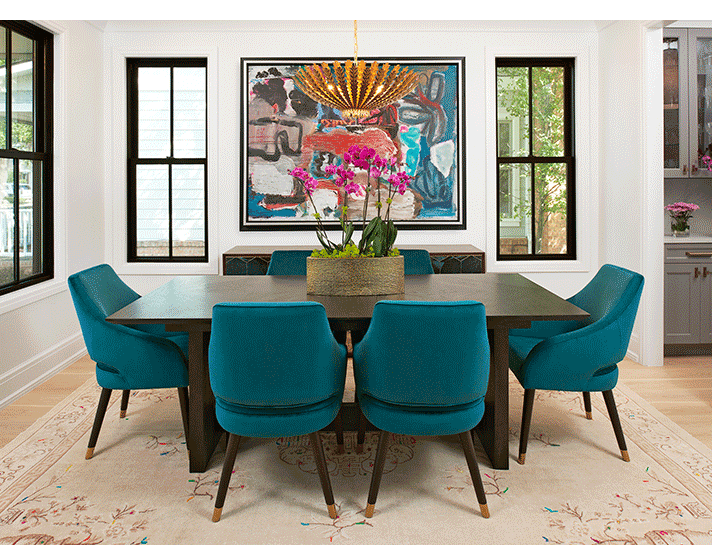 Heather Duggan Interiors dining room