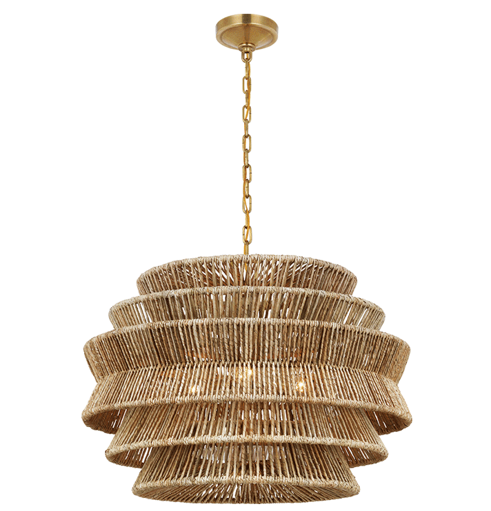 Visual Comfort Chandelier, City Lights Detroit