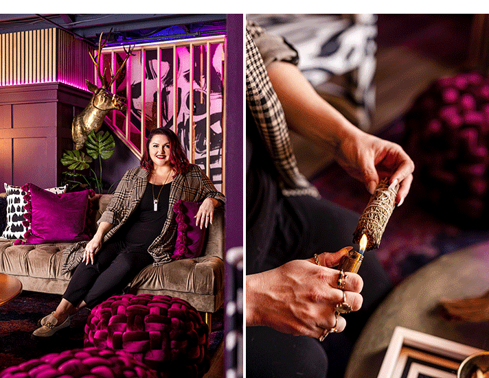 Designer Rachel Nelson. Photography by Brett Mountain