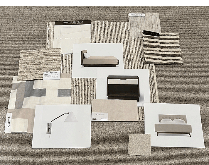 Fabric and furniture choices