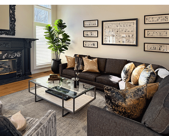 Design by Rita O'Brien Interiors