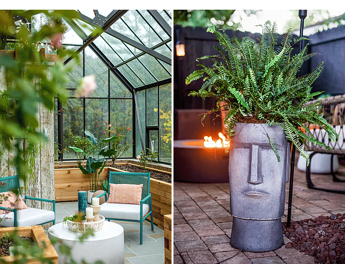Design by Concetti. Left photo by Brett Mountain. Right photo by Kris Ilich.