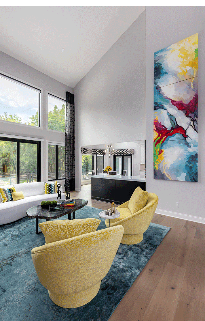 Interior Design by Room Service Interior Design. Photograph by Laura McCaffery.