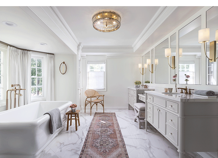 Katie Rodriguez Design bathroom