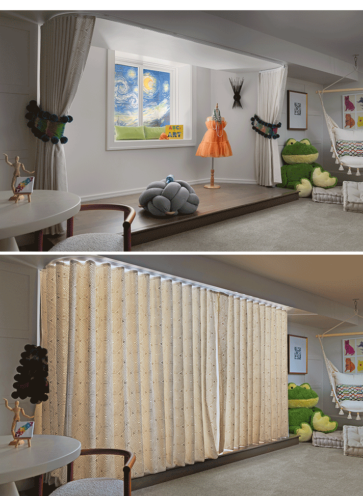 Interior Design by Ruth Casper Design Studio. Photography by Joseph Tiano.