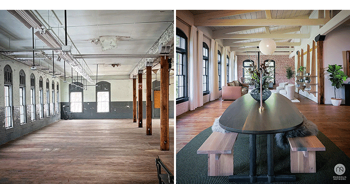 1800s factory from Episode 1 of Home Reimagined