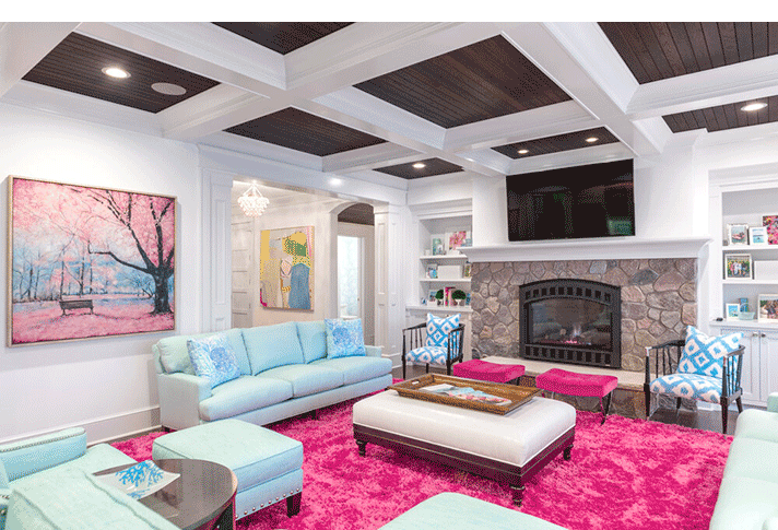 Cynthia Evans Interiors living room