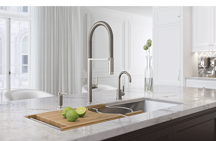 Kallista Juxtapose kitchen faucet
