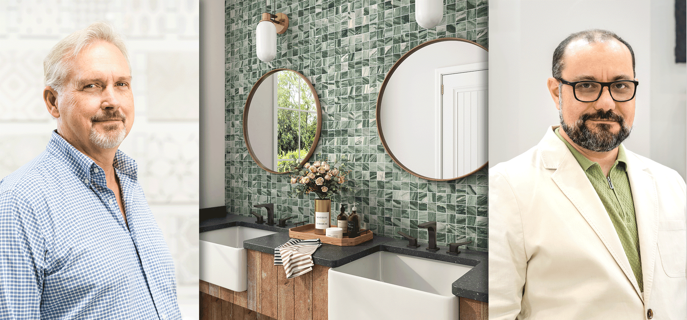 Boz and Murat of Dulcet Tile - MDC May Market