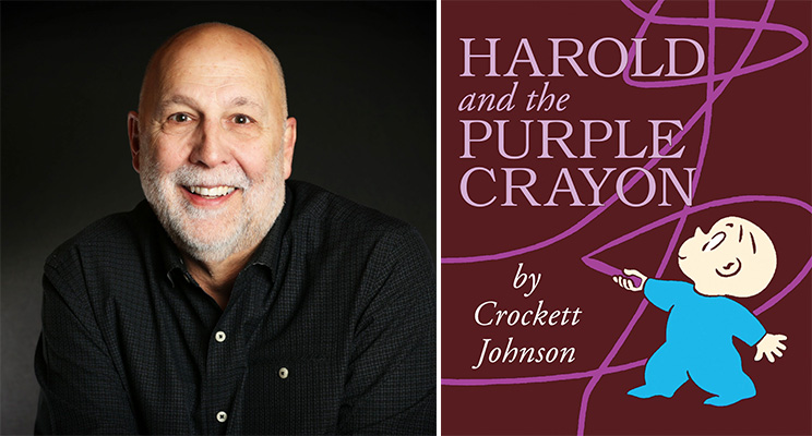 Bruce White Vignette - Harold and the Purple Crayon