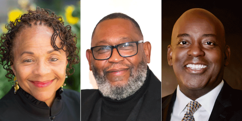 Sharon Gamblin, Michael Kennedy, and Arthur White