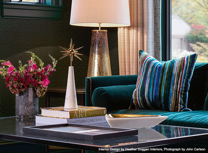 Interior Design by Heather Duggan Interiors, Photograph by John Carlson