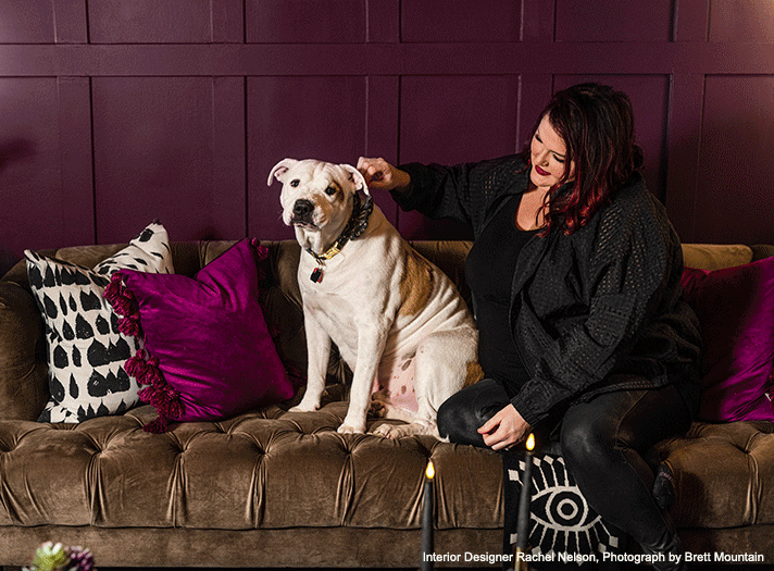 Designer Rachel Nelson. Photograph by Brett Moutain