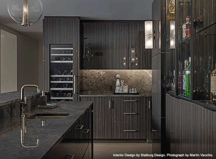 Interior Design by Stalburg Design. Photograph by Martin Vecchio.