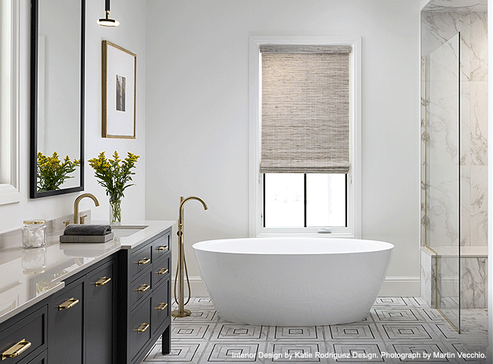 Interior Design by Katie Rodriguez Design. Photograph by Martin Vecchio.