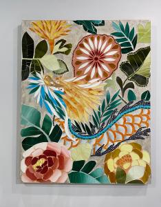 Hand Inlaid Ceramic Art