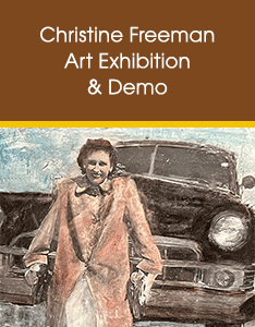 Christine Freeman Art Show