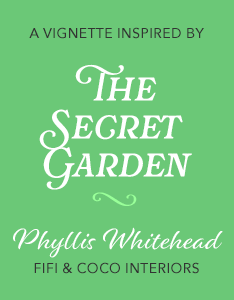 Fifi & Coco - Phyllis Whitehead Vignette | The Secret Garden