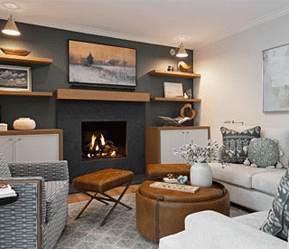 Ruth Casper Design Studio living room