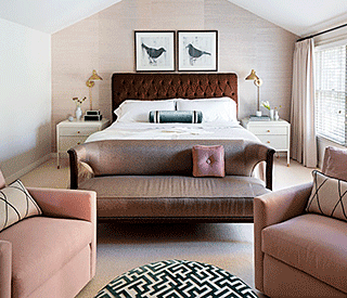 Kourtney Anne Studios bedroom