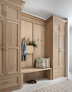 Mudroom cabinetry