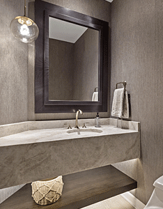 E.W. Kitchens floating vanity