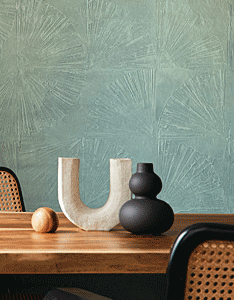 Vahallan Ammonite wall covering