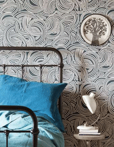 Farrow & Ball Tourbillon wallpaper