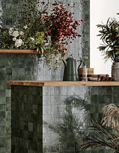 Pixel porcelain tile