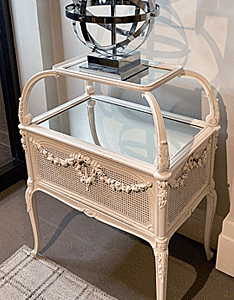 Antique storage table