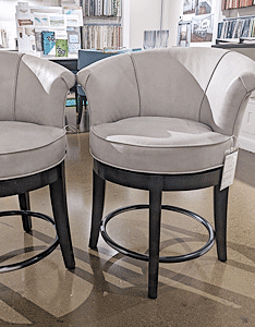 Swaim swivel barstools