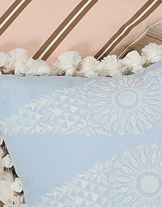 Schumacher Tasmin Embroidery