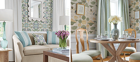 Thibaut fabric and furniture
