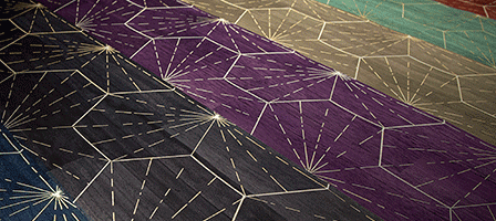 Maya Romanoff Ajiro Burst of Happiness wallcovering
