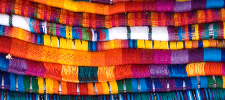 colorful weavings