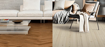 Flooring Design displays