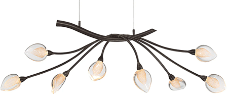Lib&Co. Modena 8-Light Oval LED Chandelier