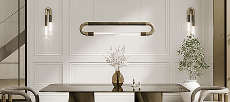 Fine Art Handcrafted Lighting Antonia Linear Pendant