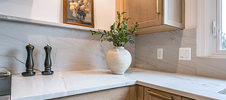 E.W. Kitchens countertop ledge