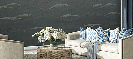 Vahallan Saranac wallcovering