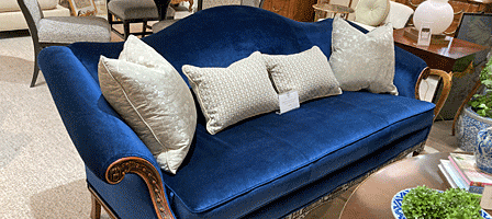 1920 era Baker Furniture Chippendale sofa
