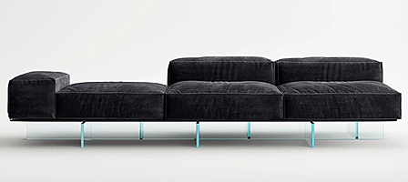 Tonelli Design Soft Glass seating system