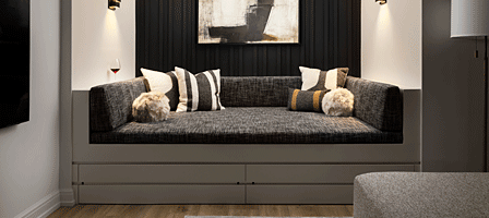 Ruth Casper Design Studio built-in seating