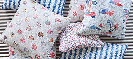 Schumacher Happy Menocal pillows
